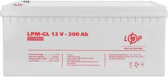 Аккумуляторная батарея LogicPower 12V 200AH (LPM-GL 12 – 200 AH) GEL (LP4156): 1