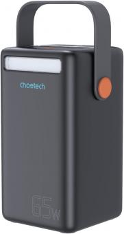 Універсальна мобільна батарея Choetech 50000mAh PD + QC 65W (B664) Black: 1