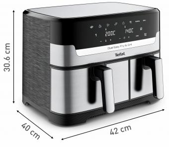 Мультипіч Tefal EY905D10 Dual Easy Fry: 2