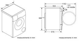 Прально-сушильна машина Bosch WNC254A0ME: 5