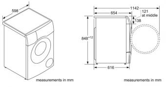 Прально-сушильна машина Bosch WNC254A0ME: 5