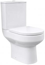 Унітаз компакт Imprese MALSE rimless безободковий, з сидінням slow-closing, білий c06204503: 1