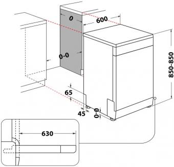 Посудомийна машина WHIRLPOOL W7FHP33A: 5