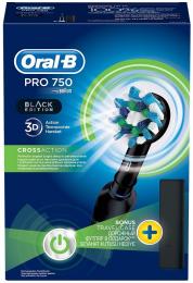 Зубна щітка електрична Braun Oral-B PRO 750 D16 CrossAction Black (D16.513.1UX Black): 3