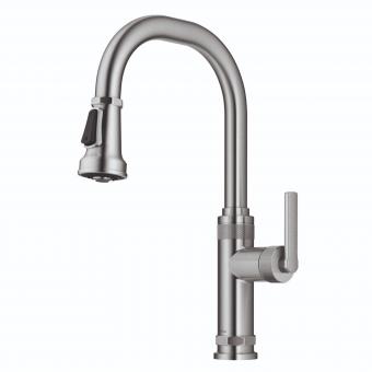 Змішувач для кухні KRAUS Industrial Pull-Down Faucet KPF-4102SFS: 1