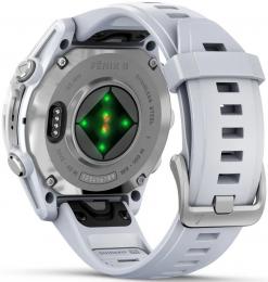 Смарт-годинник Garmin Fenix 8 43mm AMOLED Glass BareSS/Whitestone WhitestoneBnd (010-02903-00): 4