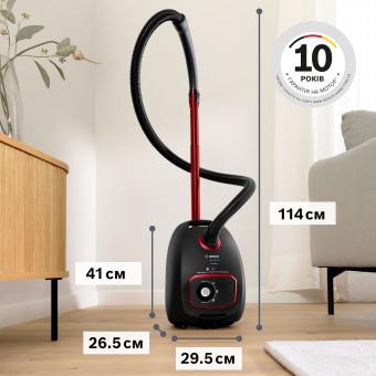 Пилосос Bosch BGL41POW2H: 3