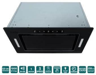 Витяжка VENTOLUX PUNTO 52 MBG (1000) TC MS: 3