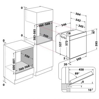 Духова шафа електрична WHIRLPOOL AKZ9S8271IX: 7