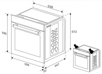 Духова шафа електрична BEKO BBIM13300XD: 4