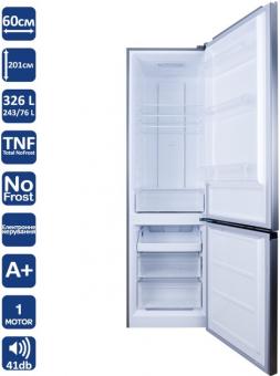 Холодильник VENTOLUX RF 201-326 TNF X: 2