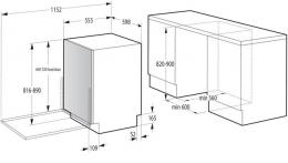 Вбудована посудомийна машина Gorenje GV673D63: 7