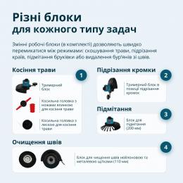 Тример садовий акумуляторний Konner&Sohnen KS MFT-20V: 6
