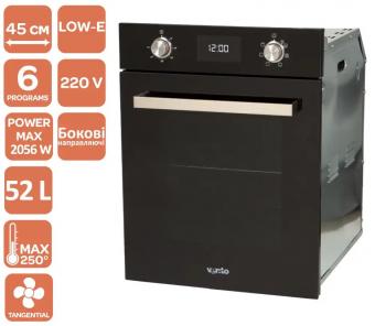 Духова шафа електрична VENTOLUX RICHMOND 6 TC (BK): 2