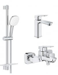 Набір змішувачів для ванни GROHE Cubeo UA125246M: 1