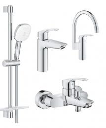 Набір змішувачів GROHE Eurosmart 4в1 UA123248M3: 1