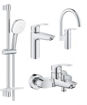 Набір змішувачів GROHE Eurosmart 4в1 UA123248M3: 1