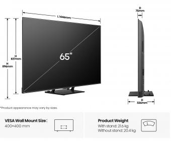 Телевізор Hisense 65U7Q PRO: 5
