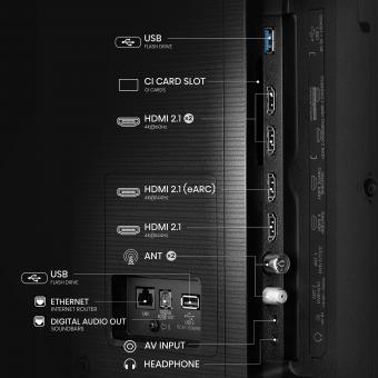 Телевізор Hisense 85E7Q PRO: 3