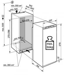 Вбудований холодильник LIEBHERR IRBd 5121 Plus: 6