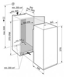 Вбудований холодильник LIEBHERR IRBSd 5120 Plus: 8