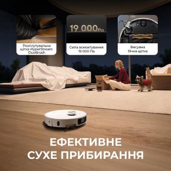 Робот-пилосос миючий Dreame Bot L40s Pro Ultra White (RLL74CE-Wh): 7