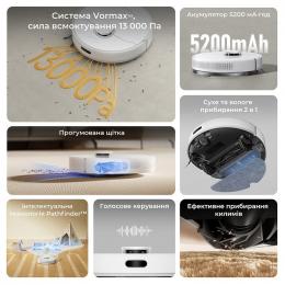 Робот-пилосос Dreame F10 White (RLF11SA): 2