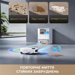 Робот-пилосос миючий Dreame Aqua 10 Ultra Track Complete Black (RLR81CE-1-BL): 5