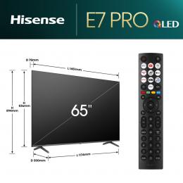 Телевізор Hisense 65E7NQ PRO: 3