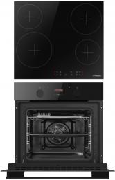 Комплект Духова шафа + Варильна поверхня електрична HANSA FCCS68309: 2