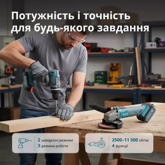 Набір інструментів акумуляторних Konner&Sohnen KS IDAGB 20V SET 1: 3