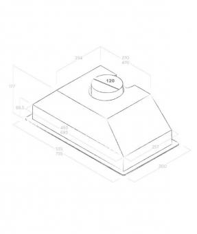 Кухонна витяжка Elica CT17 C WH/A/52: 4