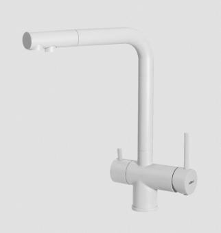 Змішувач для кухні ELLECI TOURMALINE T01 white 96: 1