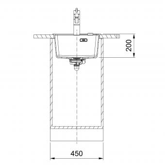 Мийка FRANKE MRG 610-37 TL онікс 114.0668.861: 3