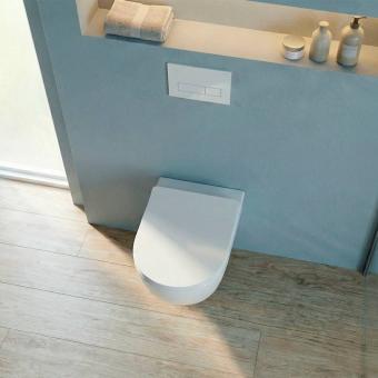 Унітаз підвісний RAVAK WC CONCEPT OVAL RimOff з сидінням RKUM000009: 5