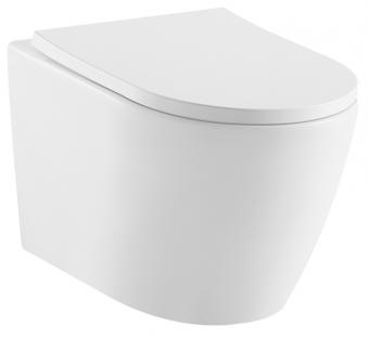 Унітаз підвісний RAVAK WC CONCEPT STORM RimOff із сидінням RKUM000010: 1