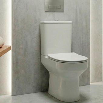 Унітаз компакт RAVAK WC CONCEPT CLASSIC Combi RimOff з сидінням RKUM100007: 4