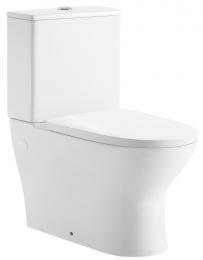 Унітаз компакт RAVAK WC CONCEPT PRO Combi RimOff з сидінням RKUM100008: 1