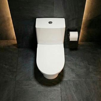 Унітаз компакт RAVAK WC CONCEPT PRO Combi RimOff з сидінням RKUM100008: 4