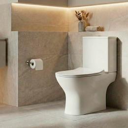 Унітаз компакт RAVAK WC CONCEPT SLIM Combi RimOff з сидінням RKUM100010: 3