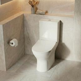 Унітаз компакт RAVAK WC CONCEPT SLIM Combi RimOff з сидінням RKUM100010: 4