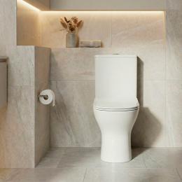 Унітаз компакт RAVAK WC CONCEPT SLIM Combi RimOff з сидінням RKUM100010: 5