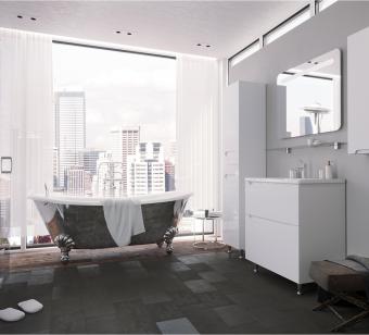 Пенал Sanwerk "ЕРА" 35 см білий, R (MV0000409): 2