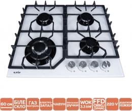 Варильна поверхня газова VENTOLUX HG L7G CEST (WH): 2