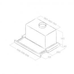 Кухонна витяжка Elica TT14 PLUS BL/A/60: 4