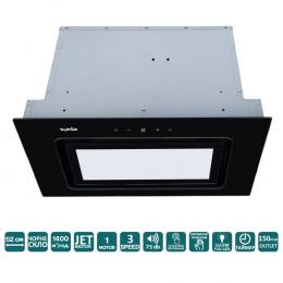 Витяжка VENTOLUX PUNTO 52 BK (1200) ST MM BF: 3