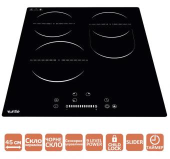 Варильна поверхня електрична VENTOLUX HV 45 TC SL: 2