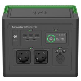 Зарядна станція Schneider Electric 730 738Wh (PPS730-GR): 1