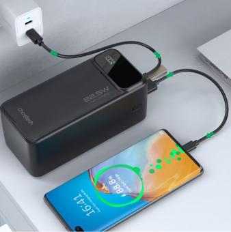 Універсальна мобільна батарея Choetech PD22.5w Power Bank 50000mAh (B732): 3