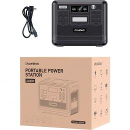 Зарядна станція Choetech 2400W PS Wifi+Bt (BS008-BQB): 7